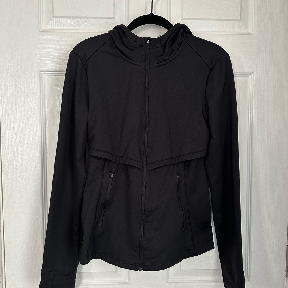 Zella Activewear Jacket with Thumbholes & Pockets
